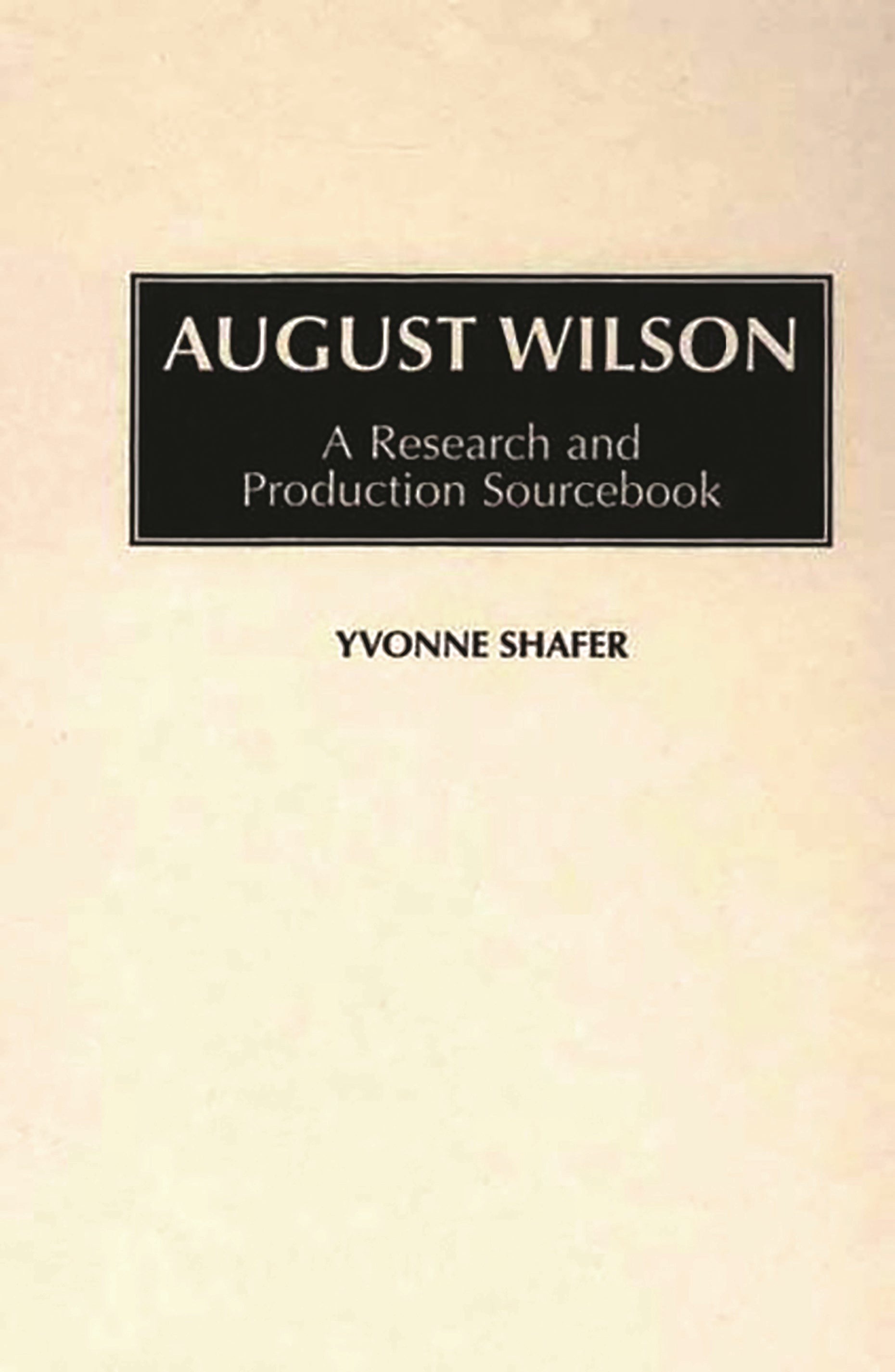 August Wilson