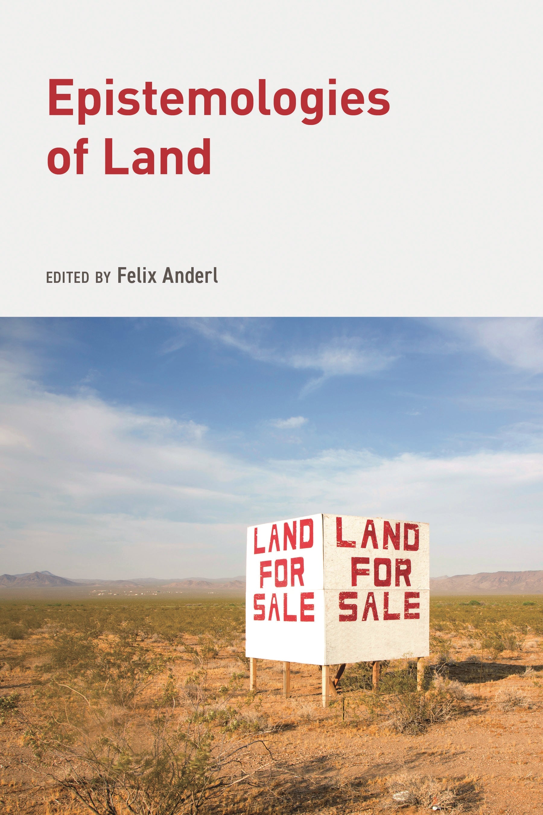 Epistemologies of Land