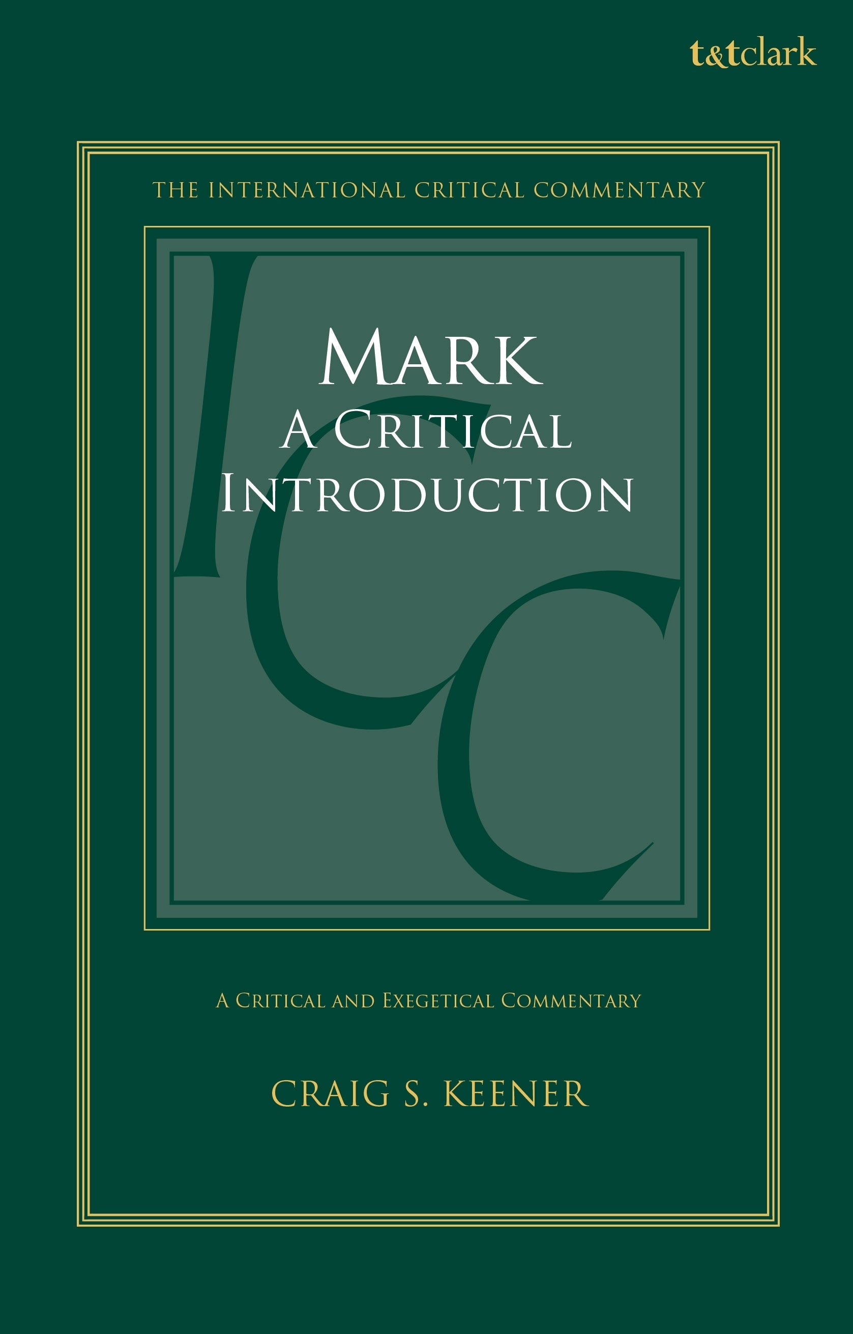 Mark, a Critical Introduction