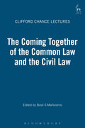 Coming Together of the Common Law and the Civil Law