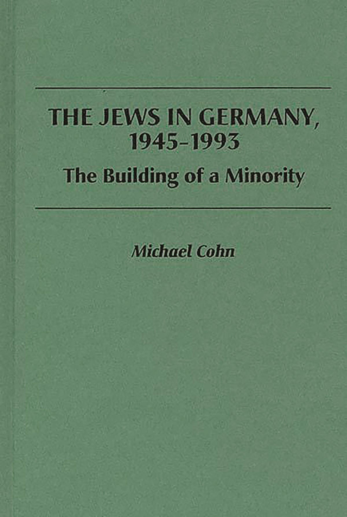 Jews in Germany, 1945-1993