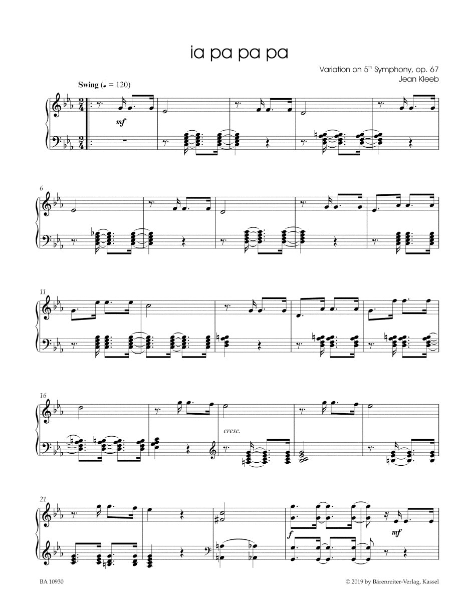 Beethoven goes Jazz