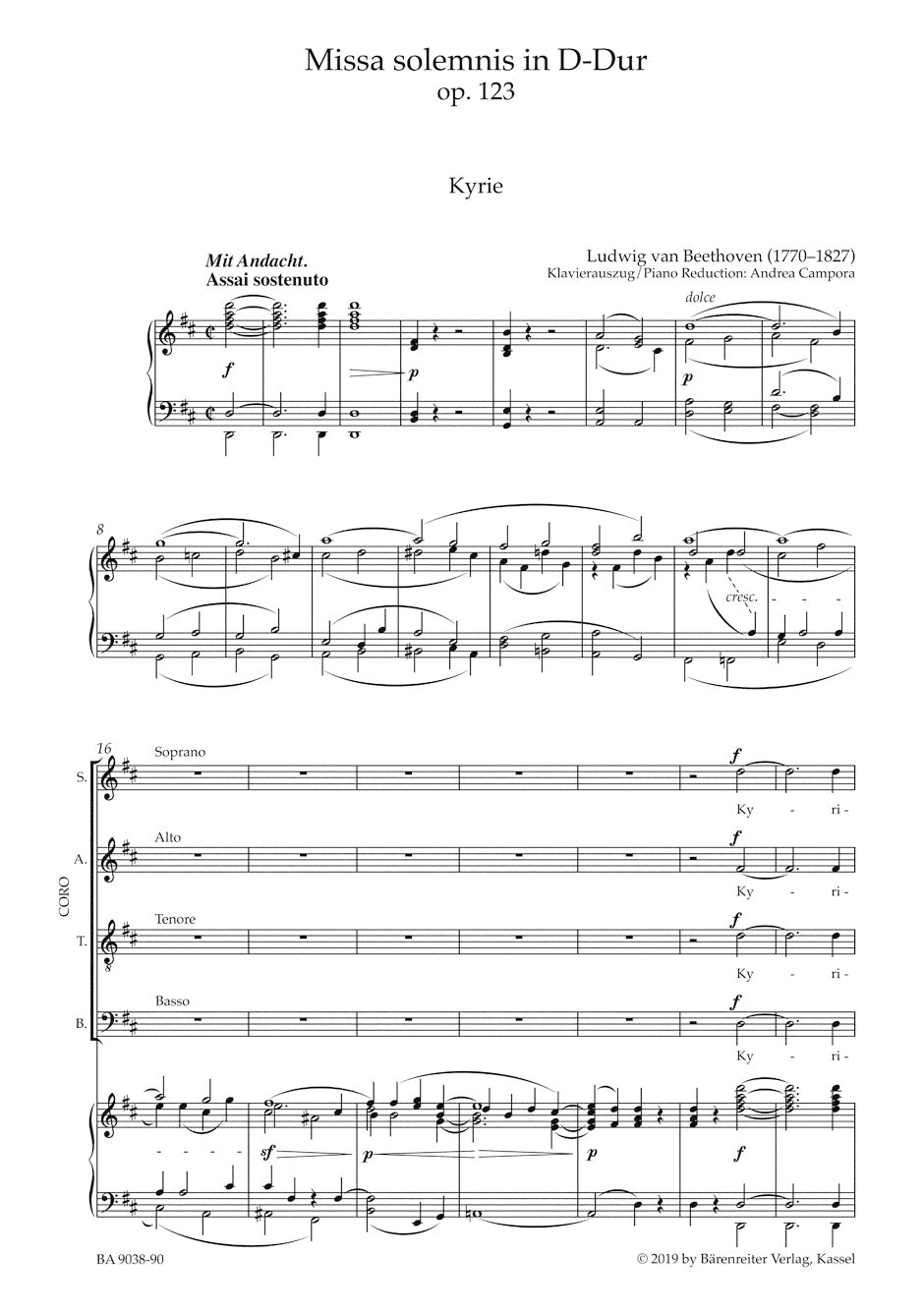 Missa Solemnis op. 123