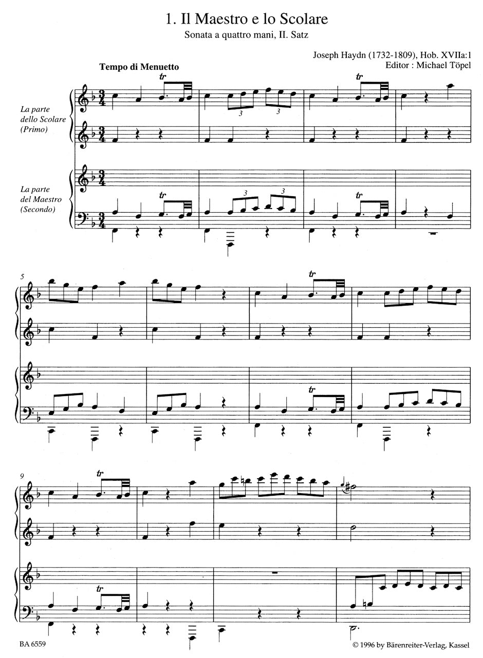 Barenreiter Piano Album Four-Hand