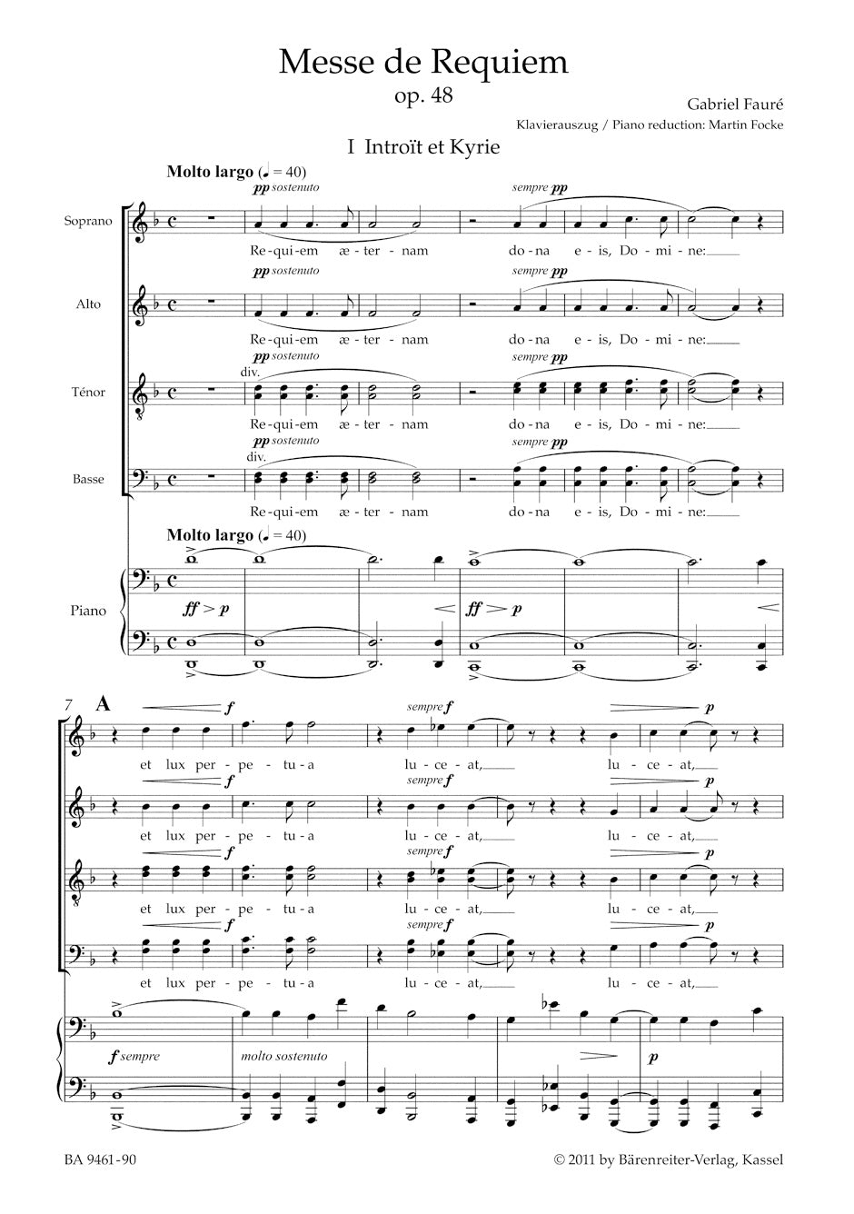 Messe de Requiem op. 48