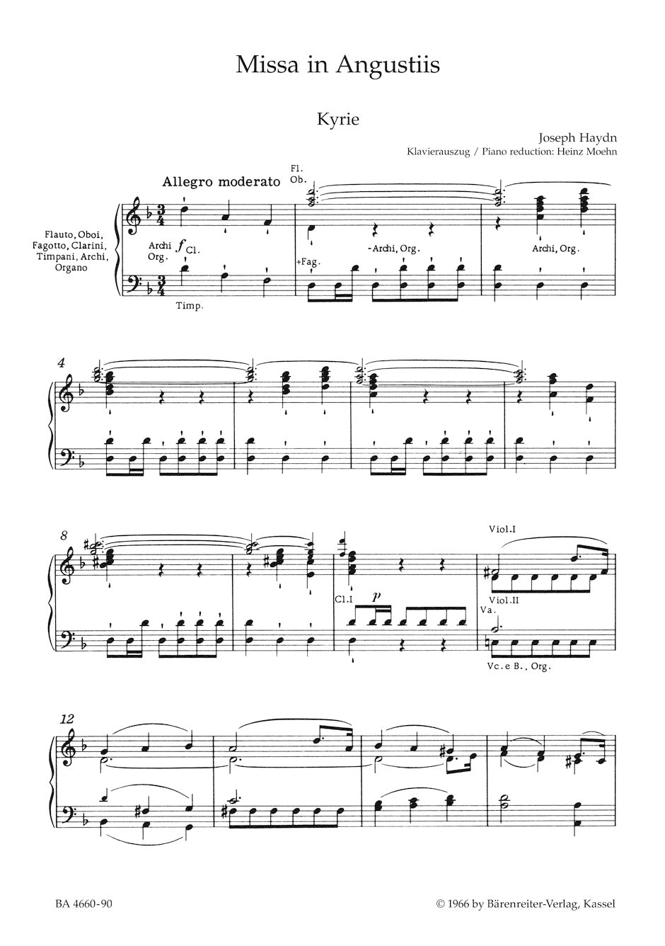 Missa in angustiis "Nelson Mass" 
Hob. XXII:11