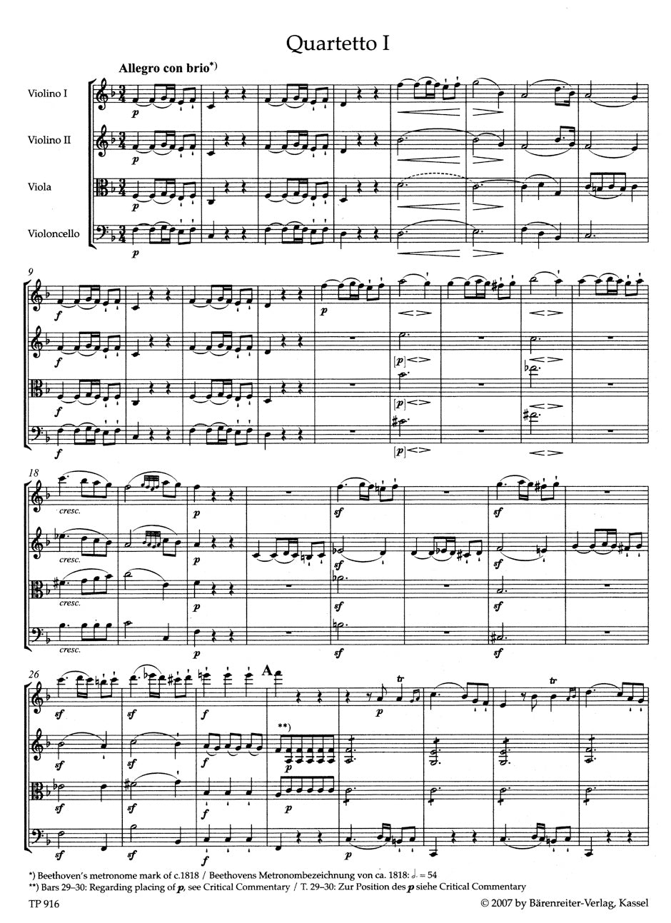 Complete String Quartets