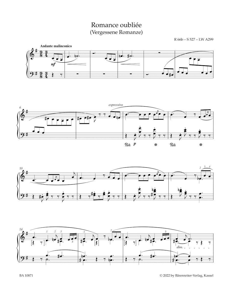 Piano Pieces from the Years 1880 – 1885