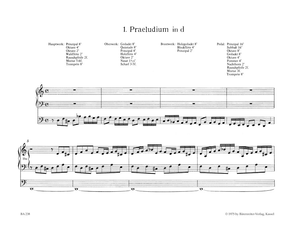 Selected Organ Works 
Vol. 1: Prelude in D min, Fantasy in G min, Toccatas, Fugues a. o.