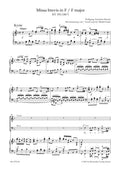 Missa brevis in F maj K. 192 (186f)