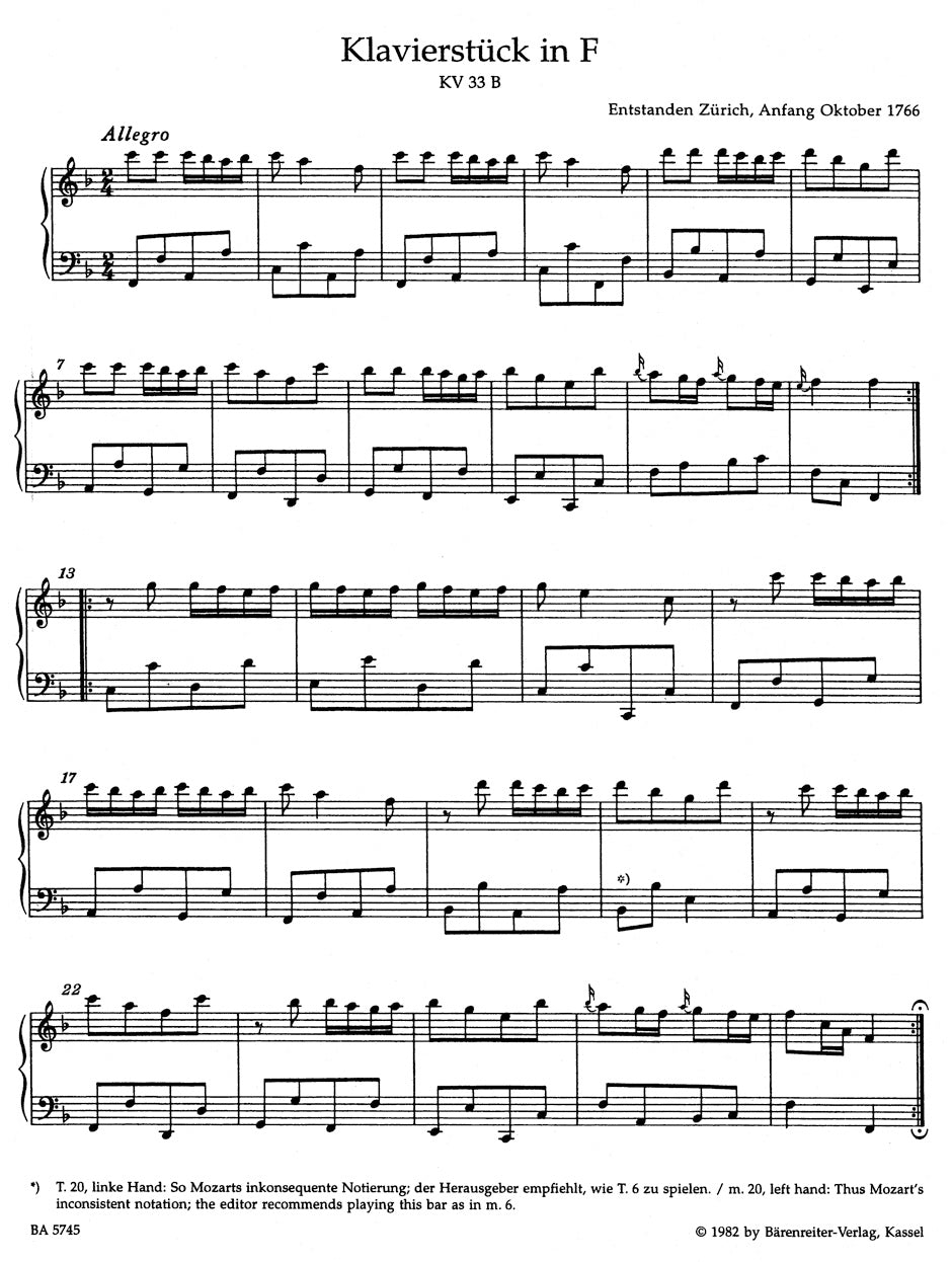 Miscellaneous Works for Piano