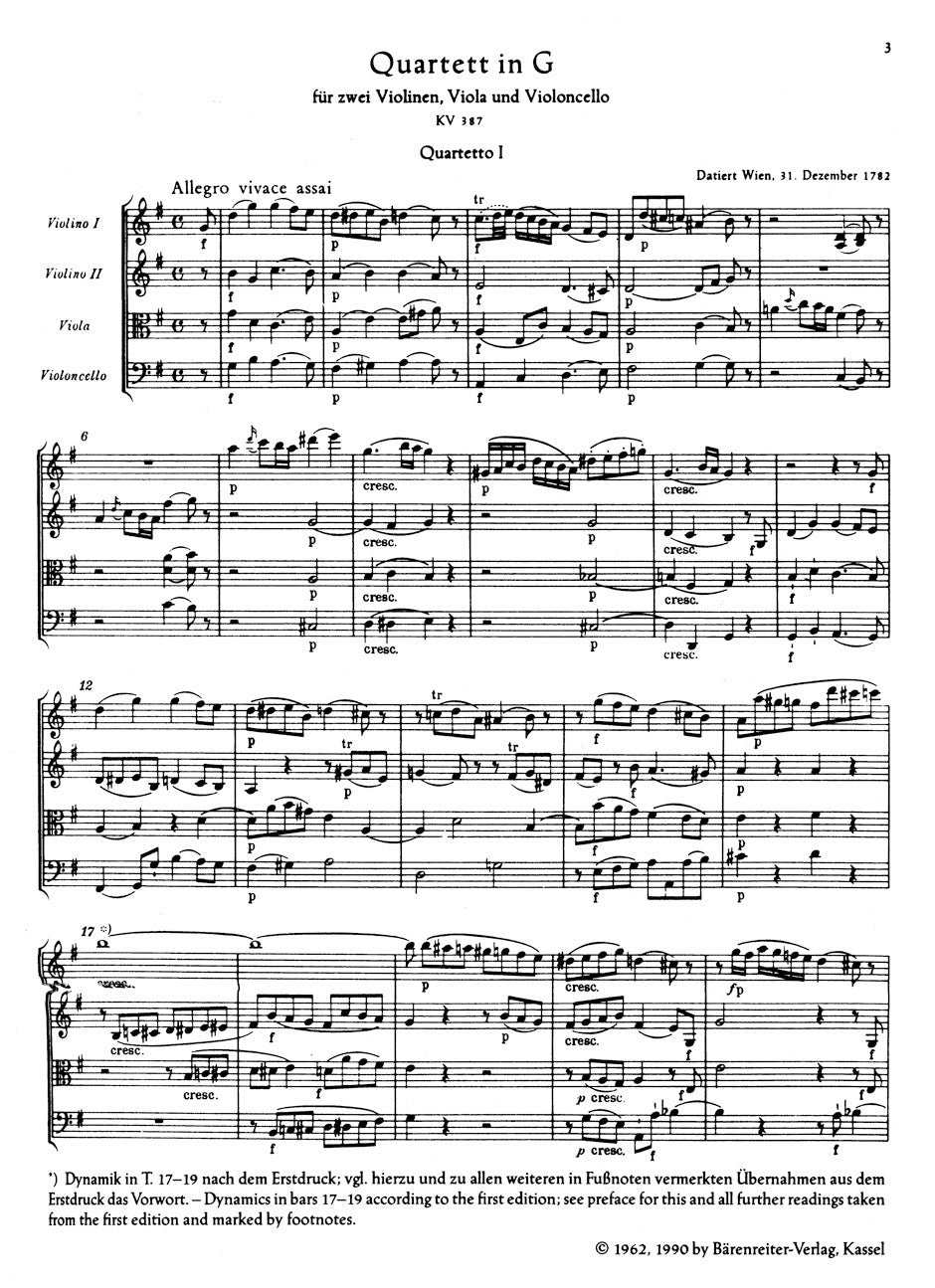 10 Celebrated String Quartets