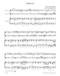 Three Trio Sonatas for Two Violins (Flutes) and Bc op. 5 HWV 397,398,401