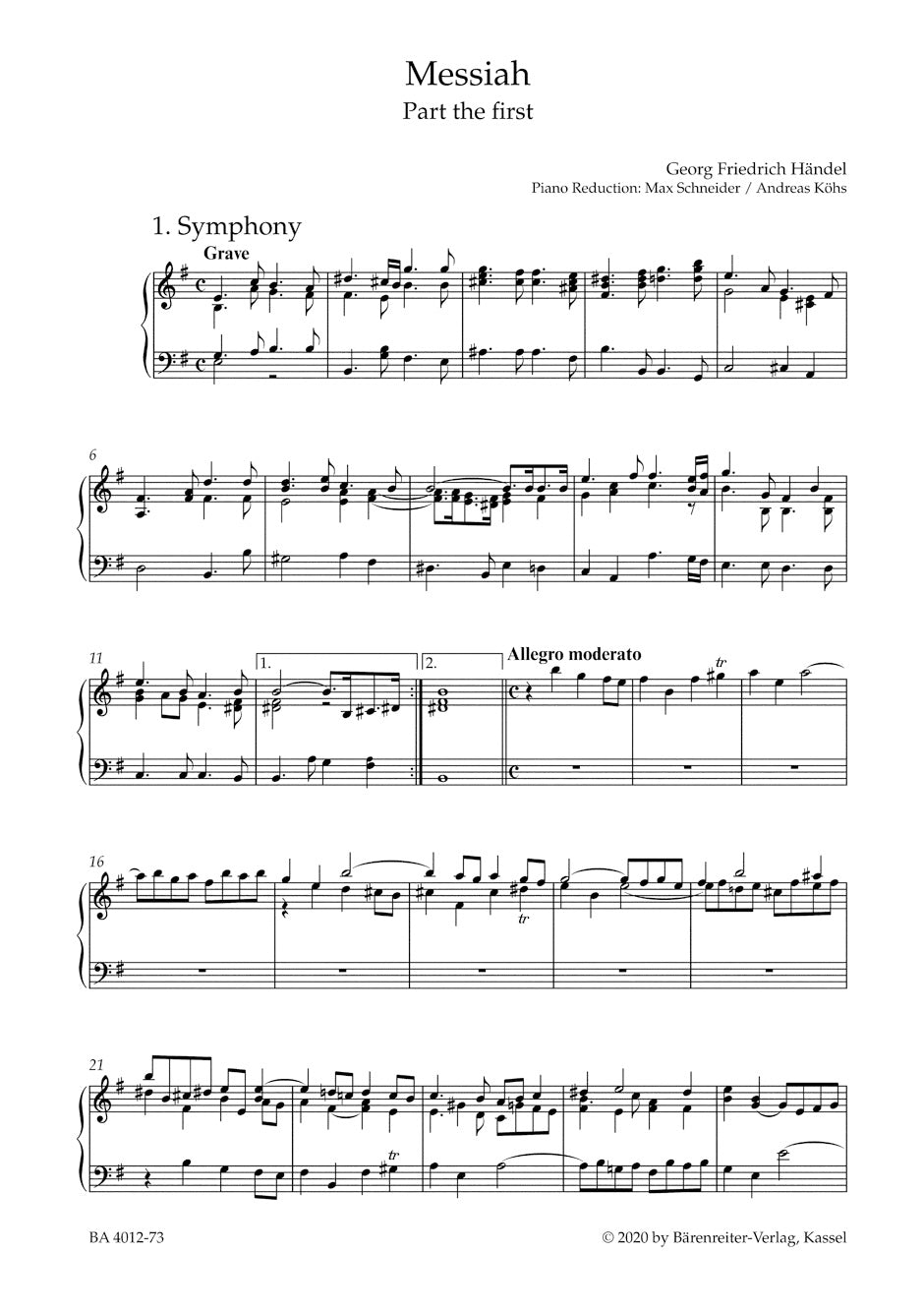 Messiah HWV 56