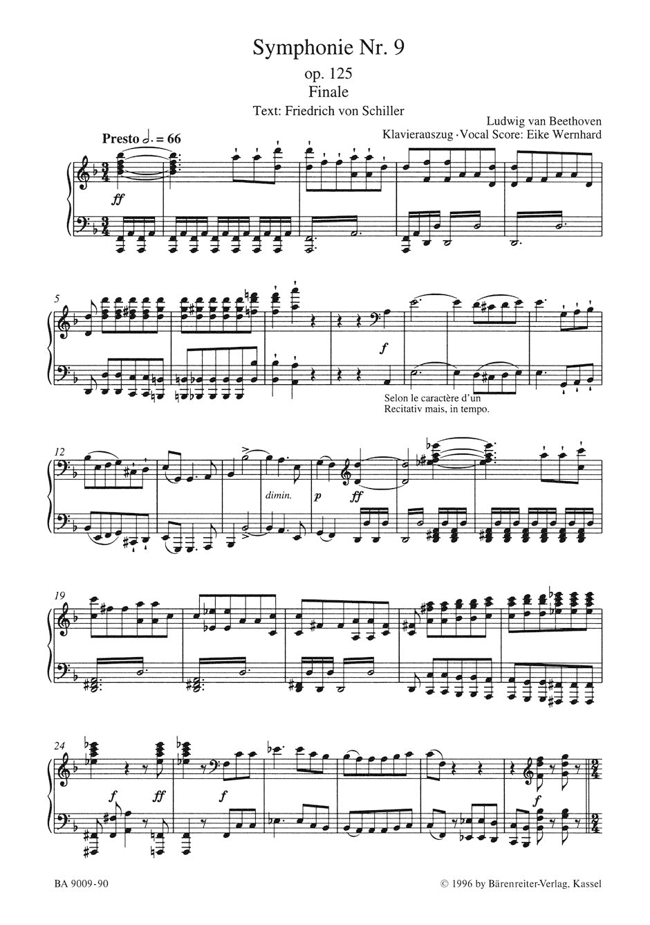 Special set:
Symphony No. 9 in D min op. 125 Finale
Vocal score and Pronunciation Guide for Japanese Singers
