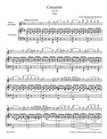 Concerto in E min for Violin and Orchestra
Piano reduction of versions 1 and 2