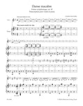 Danse macabre op. 40. Transcription for Violin and Piano by the Composer
