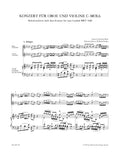 Concerto in C min for Oboe, Violin, strings and Bc reconstructed from BWV 1060