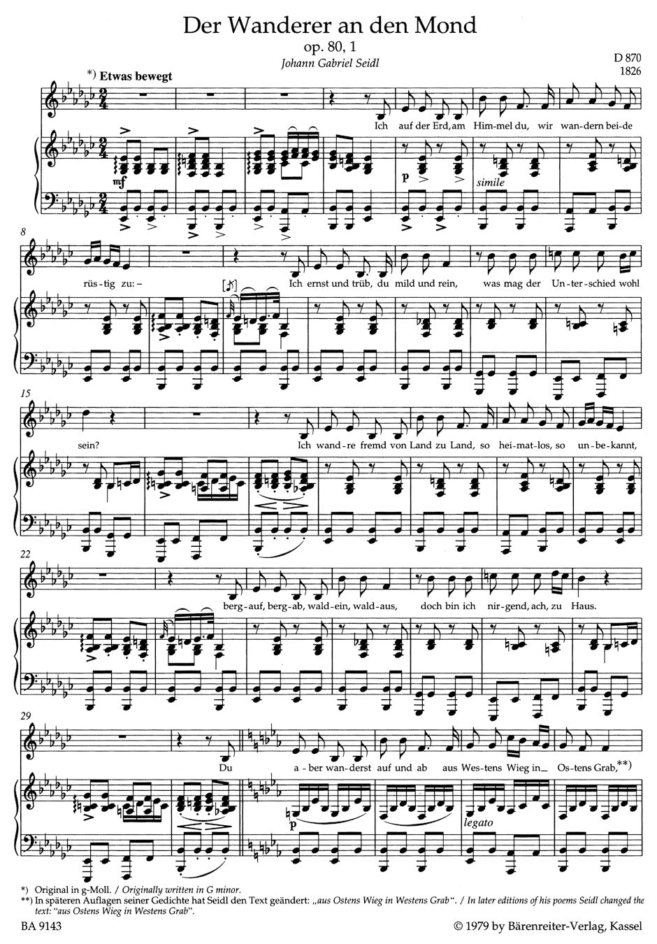 Lieder. Vol. 3 - Low Voice
