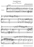 Grande Sonate. Arranged after the Clarinet Quintet K. 581
Edition for Clarinet in B-flat (or Violin) and Piano