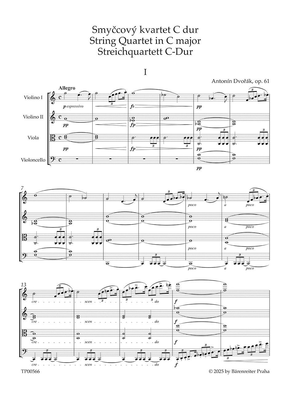 String Quartet No. 11 in C maj op. 61