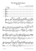 The King shall rejoice HWV 260 for Choir (SAATBB) and Orchestra