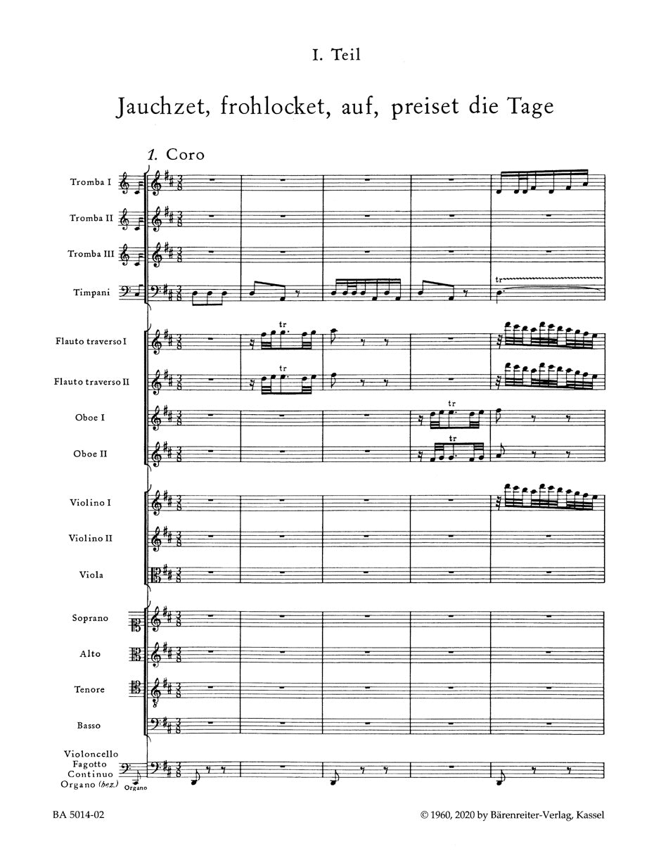 Christmas Oratorio BWV 248