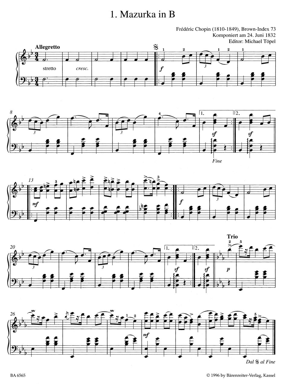 Easy Piano Pieces and Dances