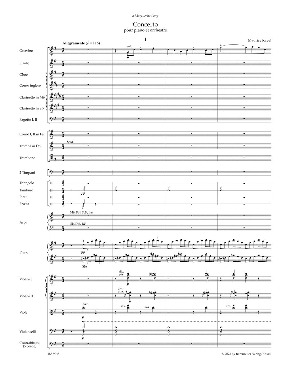 Concerto for Piano and Orchestra
