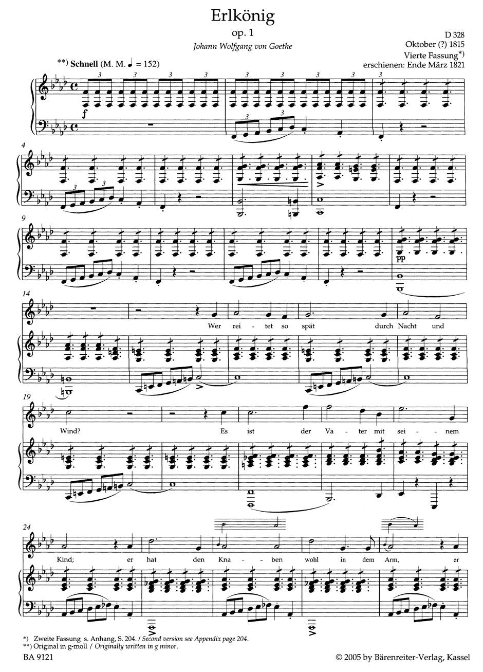 Lieder. Vol. 1 - Medium Voice