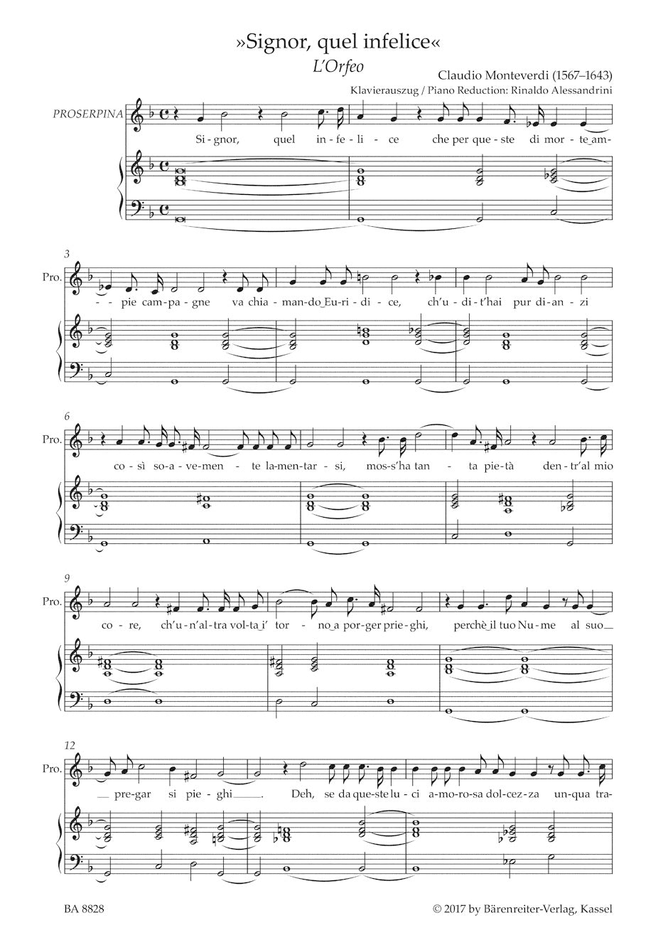 Barenreiter Opera Kaleidoscope
for Soprano