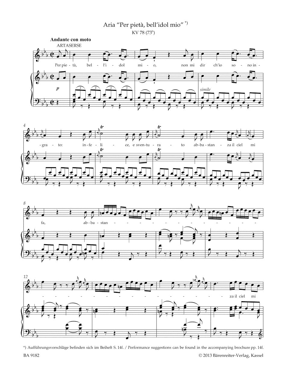 Concert Arias
for Soprano