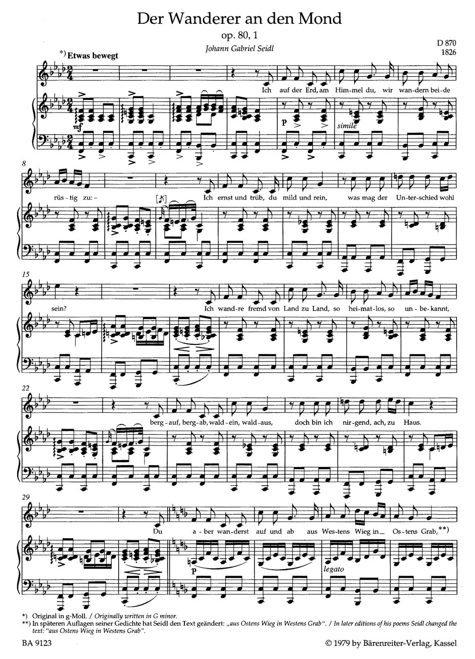 Lieder. Vol. 3 - Medium Voice