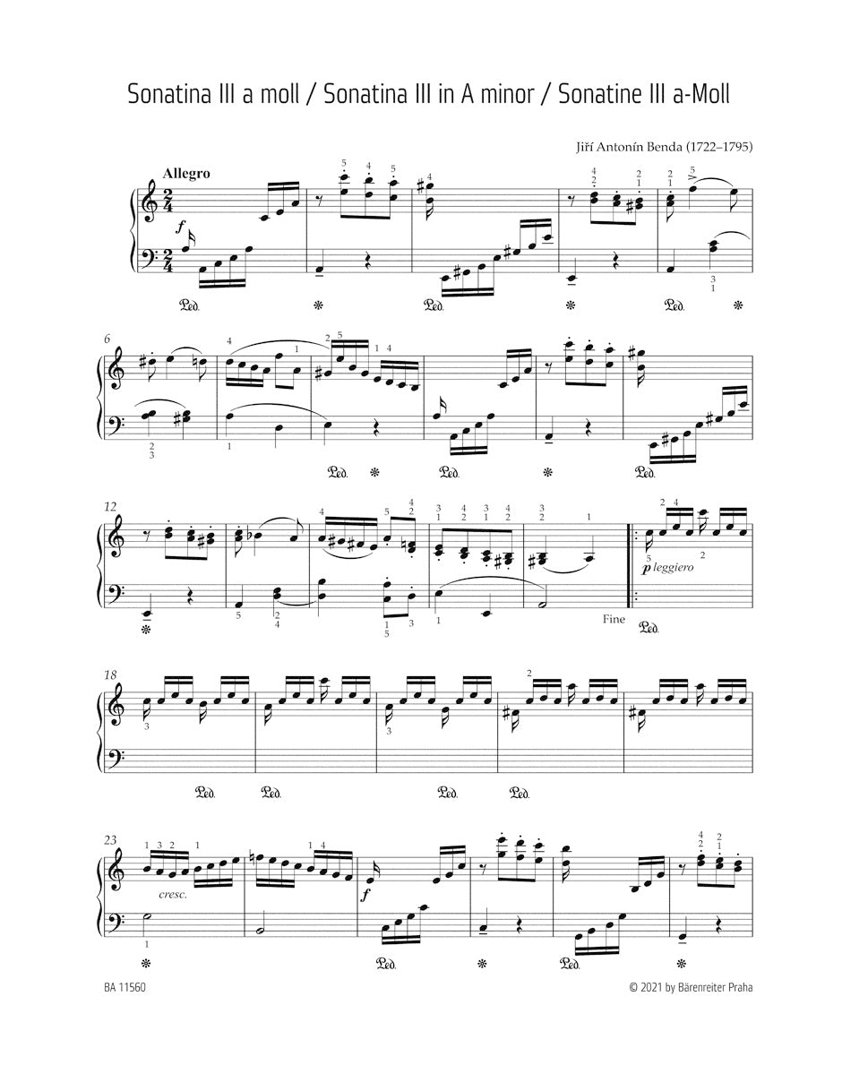 An Expedition into Czech Piano Music.
A collection of easy and moderately difficult pieces