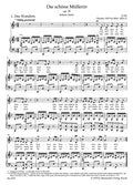Die schoene Muellerin op. 25 
for Low Voice