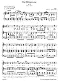 Winterreise op. 89  for Middle Voice