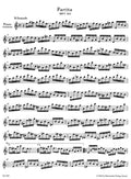 Partita in A min BWV 1013 for Flute Solo