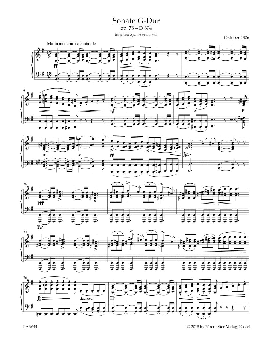 Piano Sonatas III
Late Sonatas