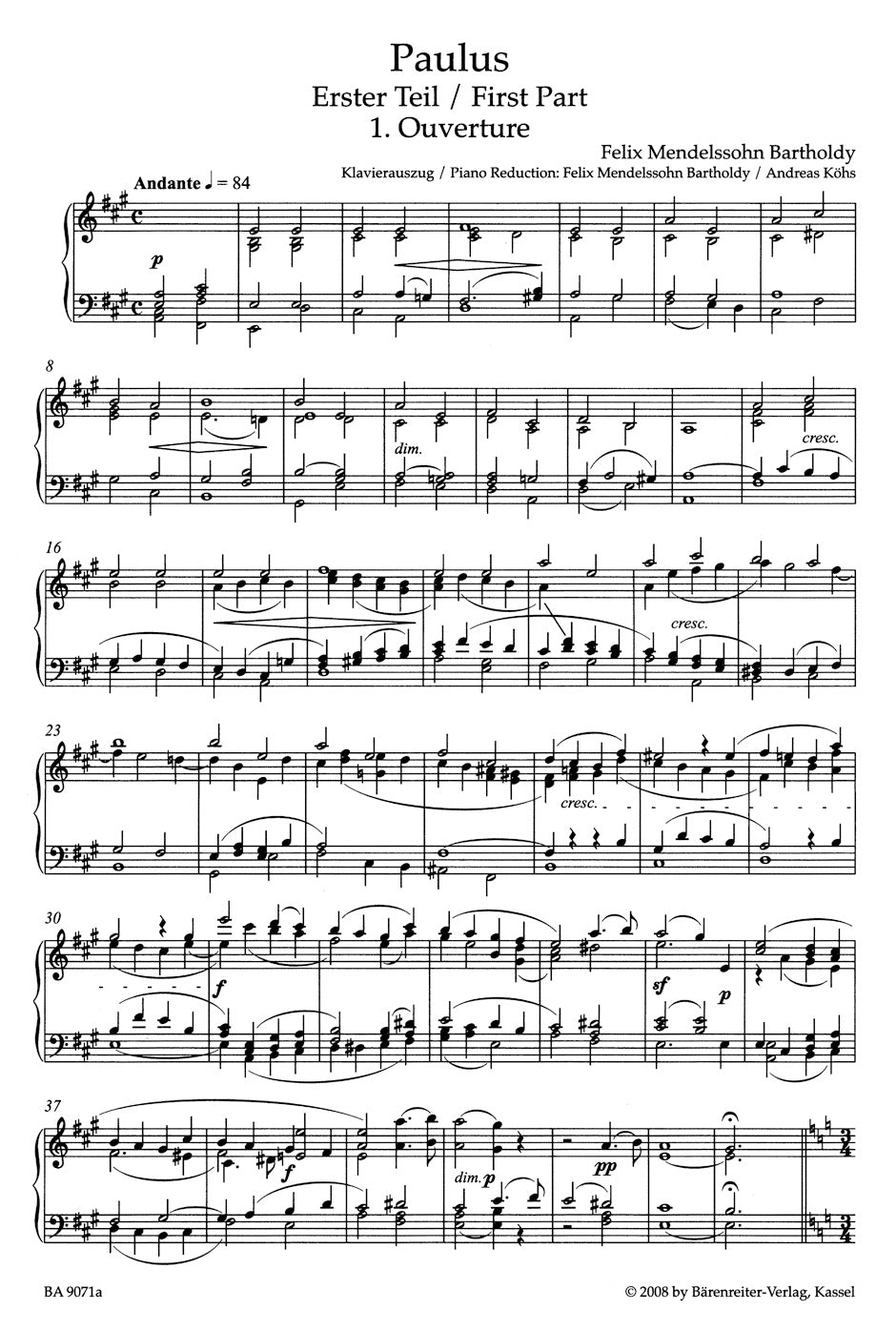 St. Paul op. 36