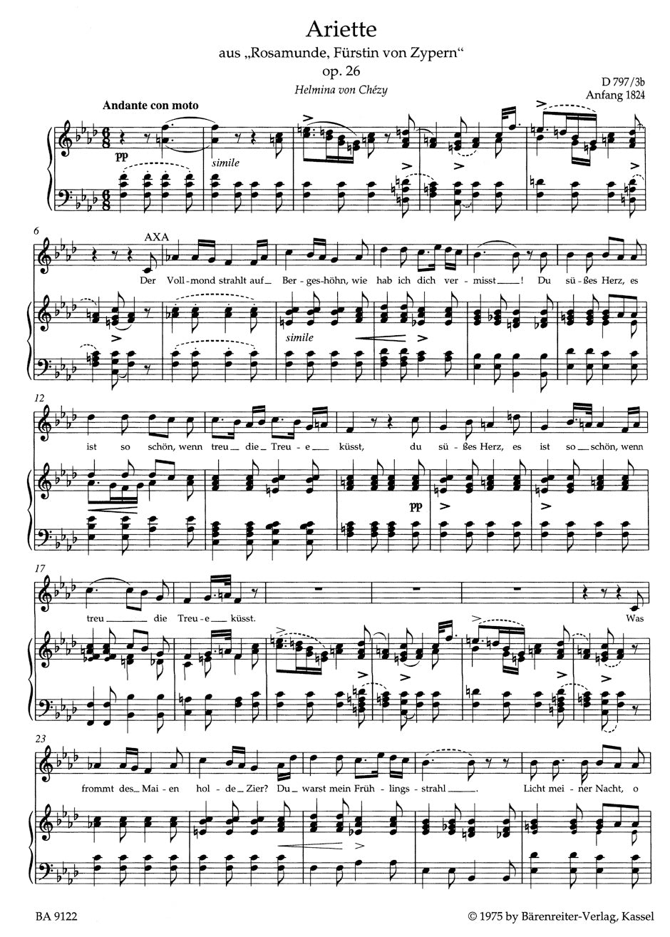 Lieder. Vol. 2 - Medium Voice