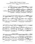 Eleven Sonatas for Flute and Figured Bass