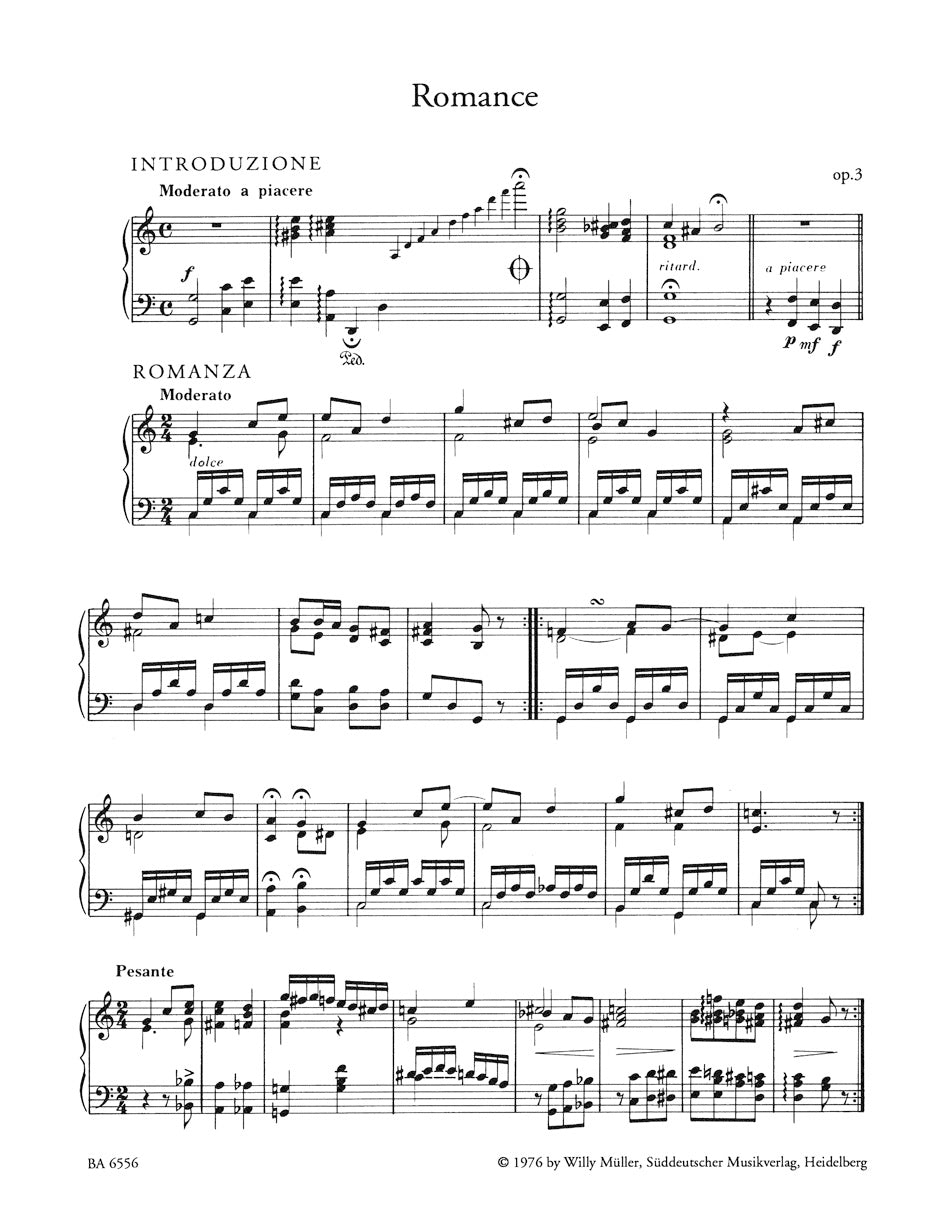 Romantic Piano Music Vol. 2