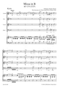 Missa in B-flat maj K. 275 (272b)