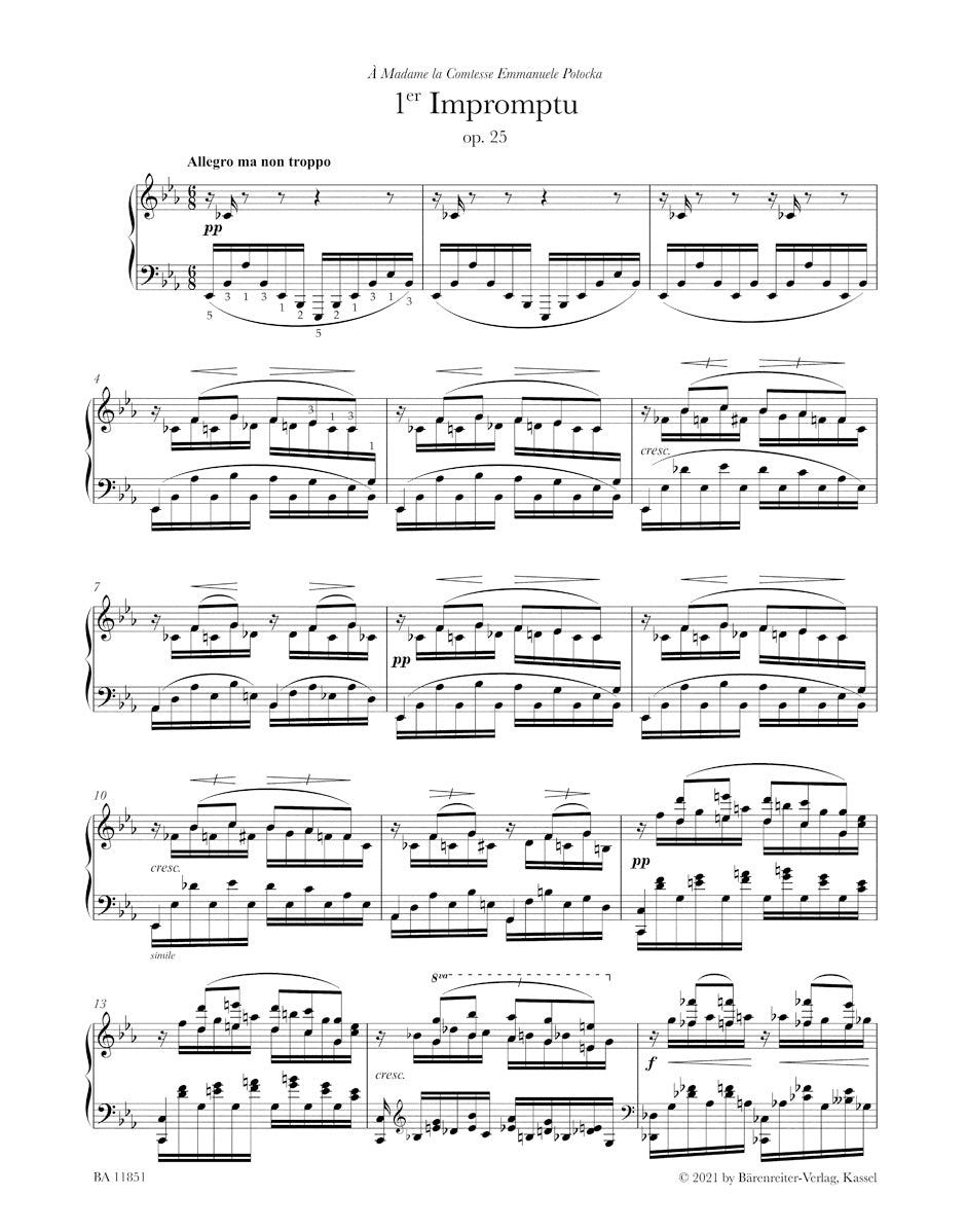 5 Impromptus for Piano