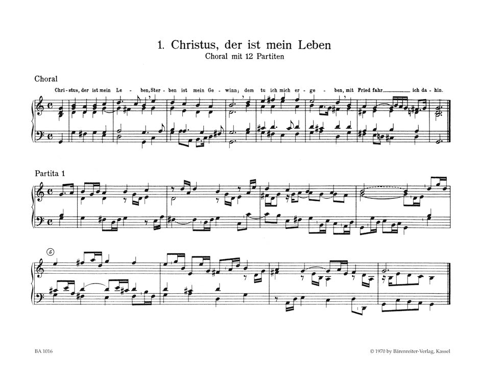 Selected Organ Works 
Vol. IV: Seven Chorale Partitas