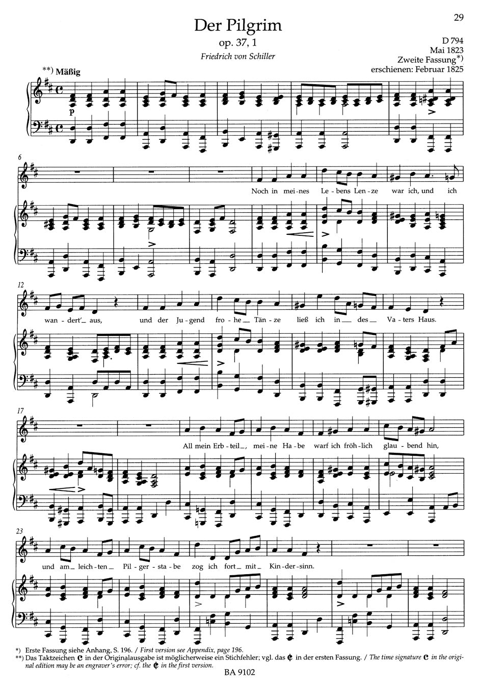 Lieder. Vol. 2 - High Voice