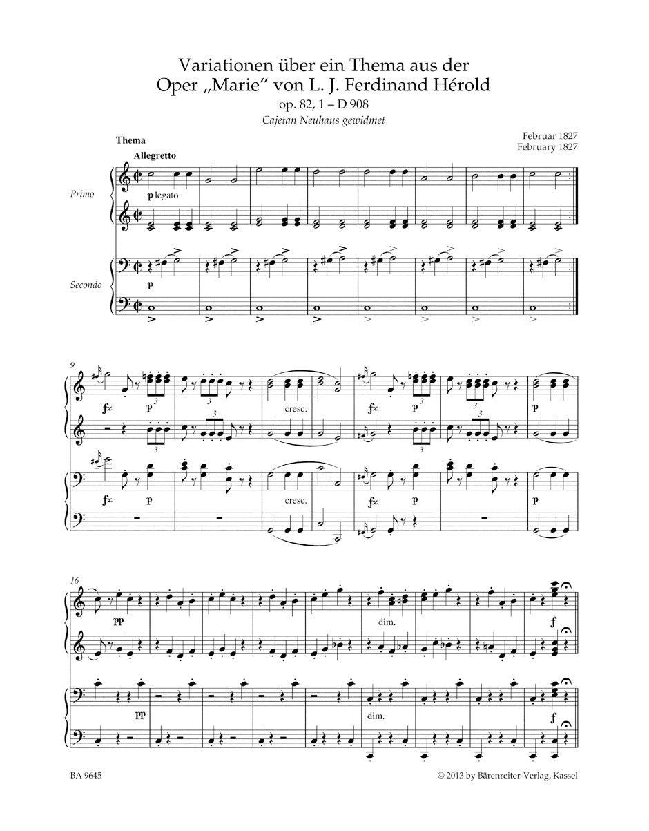 Works for Piano Duet III
Nos 2-5