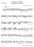 Concerto in A min op. 3/6