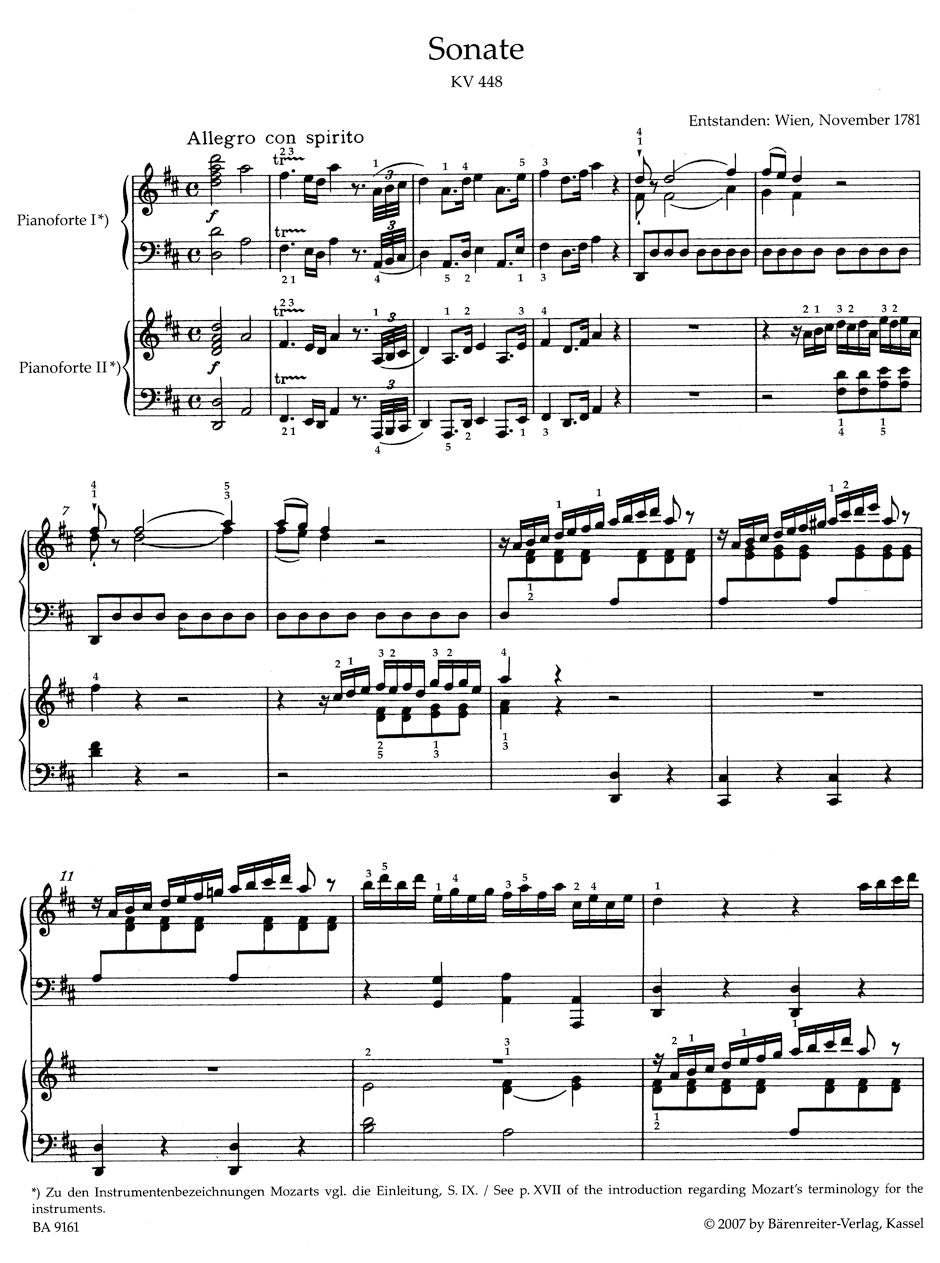 Complete Works for two Pianos