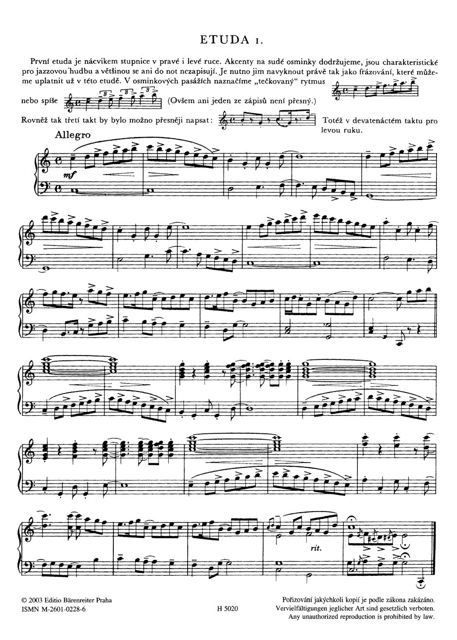 Jazz Piano Studies, Vol. 1